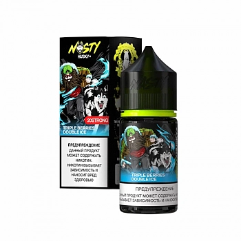 Ар Nasty X Husky SALT "Triple Berries Double Ice" 30-20